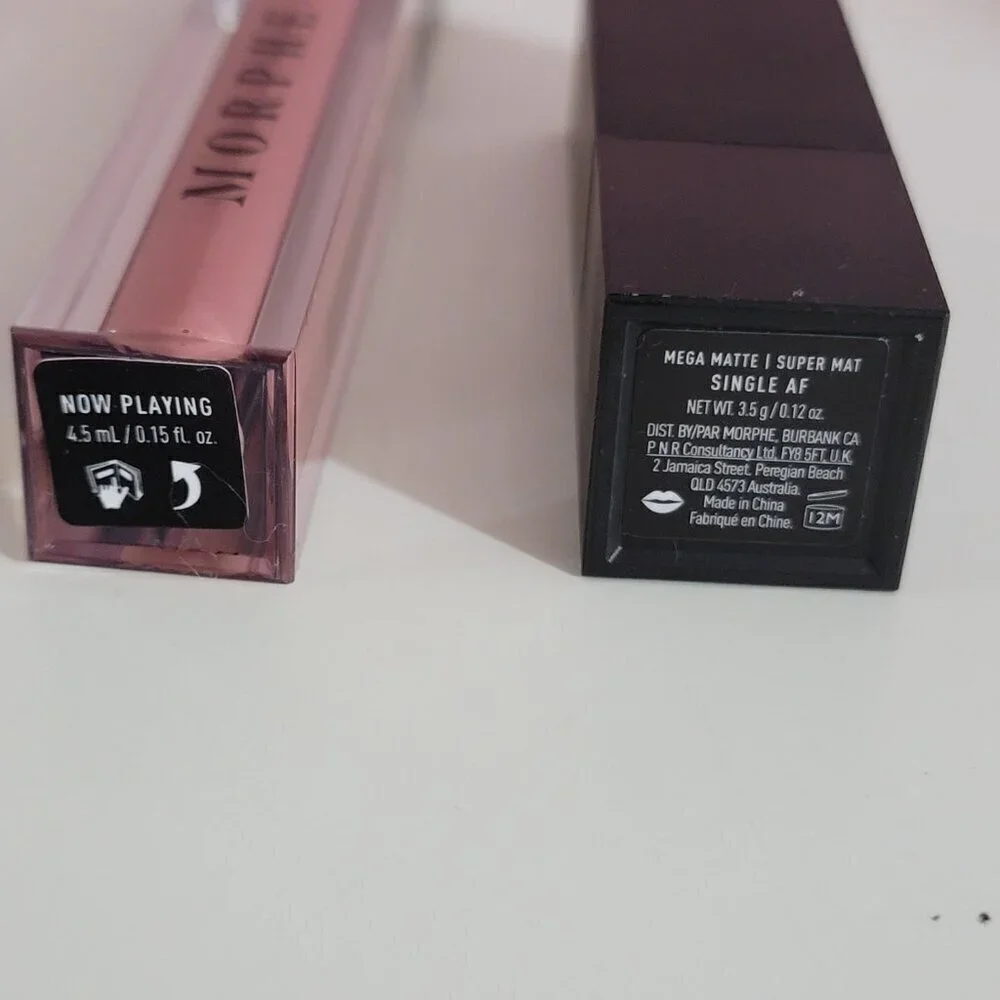 Morphe Lipstick Duo Matte Lipstick with Matching Lip Gloss